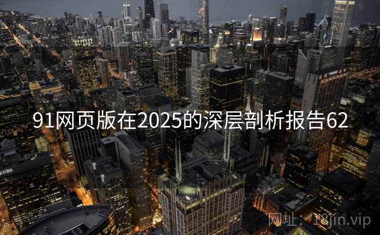 91网页版在2025的深层剖析报告62