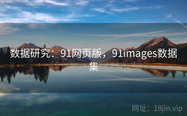 数据研究:91网页版,91images数据集