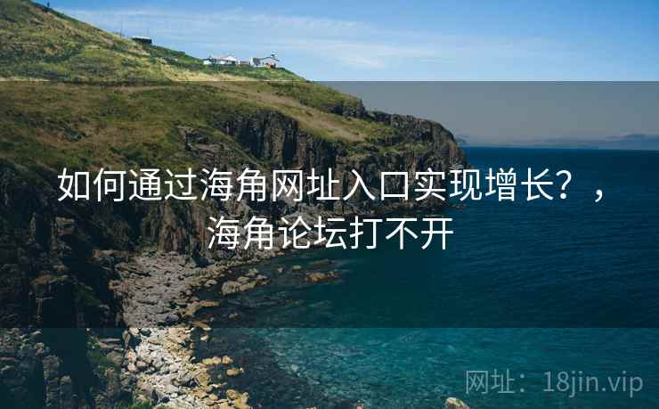 如何通过海角网址入口实现增长？，海角论坛打不开